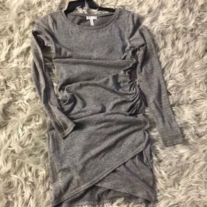 Leith Ruched Long Sleeve dress